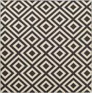 Maya Modern Black Area Rug