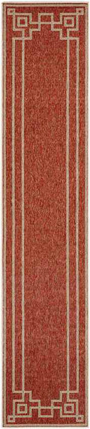 Natalie Cottage Rust Area Rug