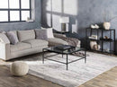 Arnie Modern Gray/Khaki Area Rug