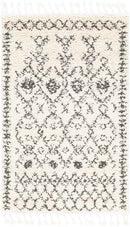 Macolm Global Charcoal/Beige Area Rug