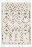 Macolm Global Charcoal/Beige Area Rug