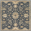 Ness Traditional Navy Area Rug