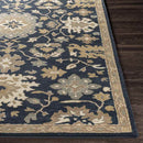 Ness Traditional Navy Area Rug