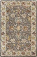 Paris Traditional Khaki Area Rug