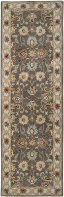 Paris Traditional Khaki Area Rug