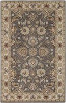 Paris Traditional Khaki Area Rug