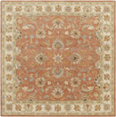 Paris Traditional Burnt Orange Area Rug