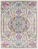 Brest Traditional Light Gray Area Rug