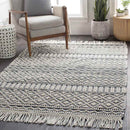 Tours Cottage Charcoal Area Rug