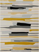 Lorient Modern Mustard/Ivory Area Rug