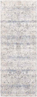 Grasse Traditional Navy Area Rug