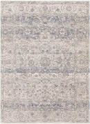 Grasse Traditional Navy Area Rug