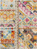 Le Cannet Global Fuschia Area Rug