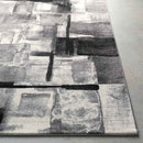 Arras Modern Black Area Rug