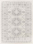Bron Global Gray/Medium Gray/Khaki Area Rug