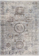 Montlucon Traditional Charcoal Area Rug