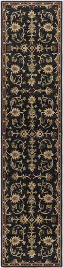 Maubeuge Traditional Ink Blue Area Rug