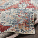 Henry Traditional Bright Red Area Rug