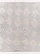 Orly Global Gray/Cream Area Rug