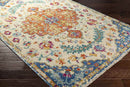 Beaune Traditional Light Beige Area Rug