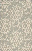 Lisieux Cottage Sea Foam Area Rug