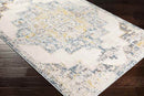 Gard Traditional Sky Blue Area Rug