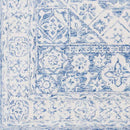 Yvelines Traditional Pale Blue Area Rug