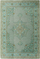 Aisne Traditional Emerald Area Rug