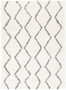 Brittany Global White Area Rug