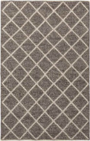 Modena Modern Dark Brown/Cream Area Rug