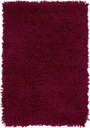 Perugia Modern Burgundy Area Rug
