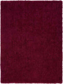 Perugia Modern Burgundy Area Rug