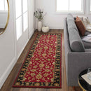 Forli Traditional Garnet Area Rug