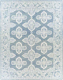 Lecce Global Pale Blue Area Rug