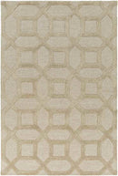 Marsala Modern Khaki Area Rug