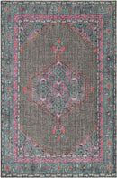 Chieti Traditional Charcoal Area Rug