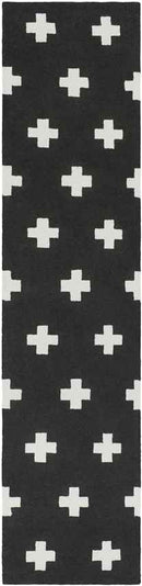 Sardinia Modern Black Area Rug
