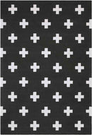Sardinia Modern Black Area Rug