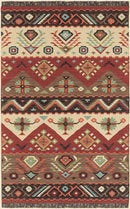 Claudette Rustic Dark Brown Area Rug