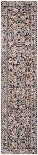 Darcie Traditional Ink Area Rug