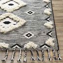 Djab Global Black Area Rug