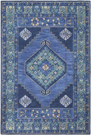 Etoile Traditional Navy Area Rug