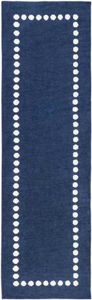 Glanville Modern Navy Area Rug