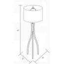 Shkoder Modern Brown Floor Lamp