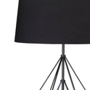 Ballsh Modern Black Table Lamp