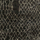 Laron Modern Black Area Rug