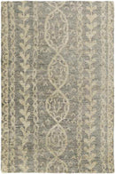 Larrimore Global Medium Gray Area Rug