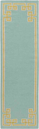 Adrian Modern Aqua Area Rug