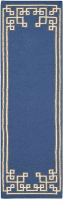 Adrian Modern Navy/Khaki Area Rug