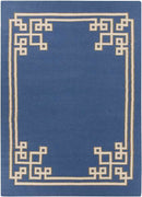 Adrian Modern Navy/Khaki Area Rug